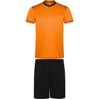 Moto dres Roly Tričko a šortky UNITED SPORT SET Velikost: S, Barva: oranžová-černá