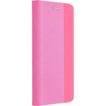 Pouzdro na mobilní telefon Flipové pouzdro SENSITIVE Book pro Xiaomi Redmi A5 růžové (Flipové pouzdro SENSITIVE Book pro Xiaomi Redmi A5 růžové – dvojitá ochrana, magnetické zavírání, stojánek)
