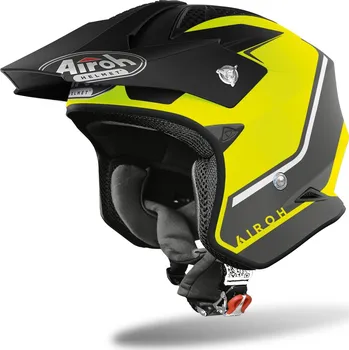 Helma na motorku přilba TRR-S Keen, AIROH (matná žlutá) 2022 Velikost: XL
