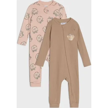 Sinsay - Sada 2 overalů - pastelová růžová - 158FT-03X - 158FT-03X-68