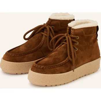 Dámské mokasíny Marc O'polo Dámské Desert Boots Pia, hnědá, 39