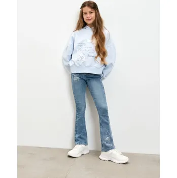 Sinsay - Džíny Flare Kuromi - modrá - 115FA-05J - 115FA-05J-158