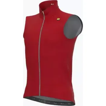 Cyklistická vesta Alé Klimatik K-Solution pánská voděodolná vesta Ruby Red vel. L