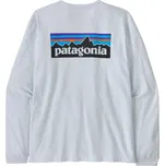 Dámské tričko Patagonia LONG-SLEEVED P-6 LOGO RESPONSIBILI-TEE - bílá S