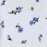 Dámské kalhotky Andrie PS1710 - Vzor květy Barva: Bílá Květ, Velikost: L