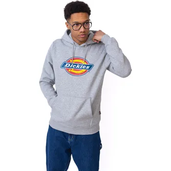 Pánská mikina Mikina S Kapucí Dickies Icon Logo Gray - M