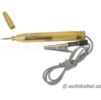 Zkoušečka Autoelektrikářská zkoušečka malá, celokovová 12 - 24V DC