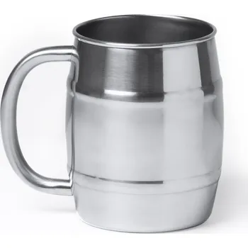 Termohrnek Stamina Pivní půllitr NAROK Barva: stříbrná