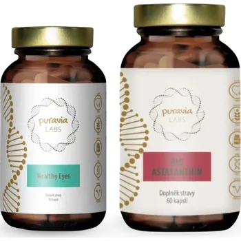 Kosmetická sada Puravia LABS Balíček Ochrana očí, podpora zraku