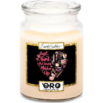 Svíčka Svíčka ve skle 500 g - Kosmetička - vanilka