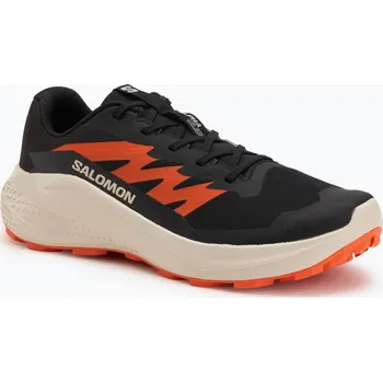 Pánská běžecká obuv Pánské běžecké boty Salomon Alphaglide black/rainy day/red orange