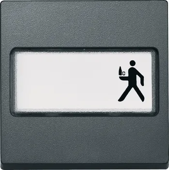 433314 Klapka s popisovým polem, antracit, Schneider Electric