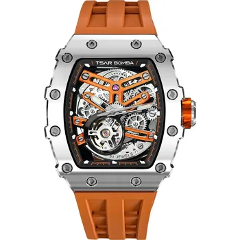 Hodinky Tsar Bomba TB8208A-18 Mens Watch Elementar Automatic 44mm 5ATM