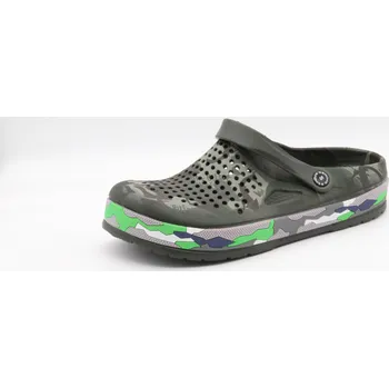 Pánské žabky SAMLUX® Pánské clogsy M27 green Barva: Green, Velikost: 42