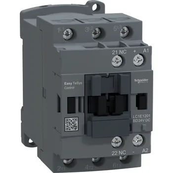 Stykač LC1E1201BD Easy TeSys Control 3P 12A 1NC, Schneider Electric