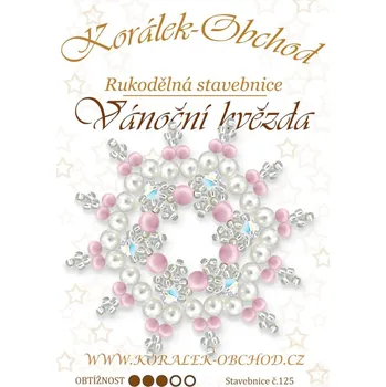 ostatní stavebnice STAVEBNICE Vánoční HVĚZDY číslo N 125. Stavebnice obsahuje materiál na 2Ks VÁNOČNÍCH HVĚZD.