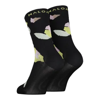 Pánské termoprádlo Lyžařské ponožky MALOJA STENARM. W - deep black fieldflower 36-38