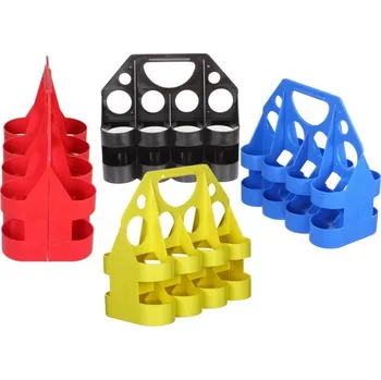 Láhev Nosič na lahve plastový pro 8 lahví Varianta: modrá