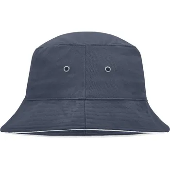 Klobouk Daiber Rybářský klobouk s lemem MB 12 Velikost: L/XL, Barva: námořní modrá-bílá