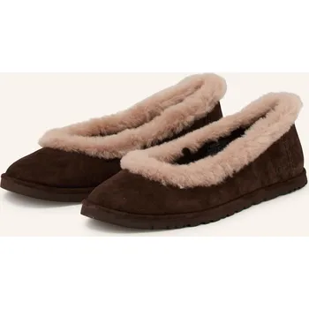Dámské baleríny Ugg Dámské Baleríny Zora, tmavě hnědá, 39