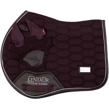 Vybavení pro koně Set dečka + čabraka Kentaur, Pony - vínová