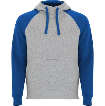 Pánská móda Roly Dětská/unisex mikina Badet Velikost: 3XL, Barva: šedá-královská modrá