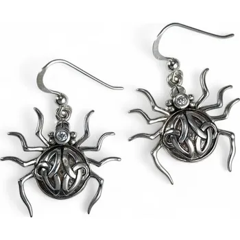 Náušnice Peter Stone PAVOUČCI stříbrné náušnice, Ag 925