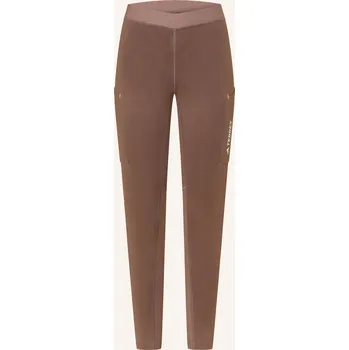 Adidas Terrex Dámské Legíny Xperior Brushed, hnědá, 42