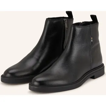 Pánská móda Boss Pánské Kotníčkové Boty Calev, černá, 46