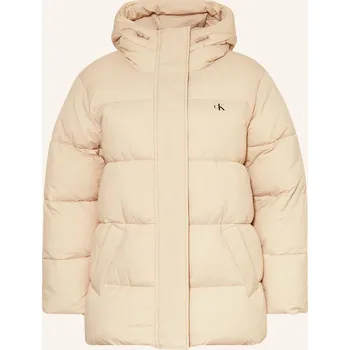 Calvin Klein Jeans Dámská Prošívaná Bunda, krémová, 34