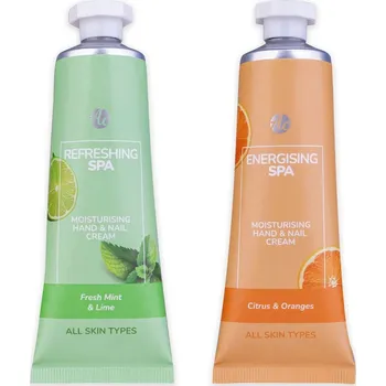 Péče o ruce KRÉM na ruce a nehty 60ml SPA COLLECTION v tubě, 2 vůně/barvy ACCENTRA