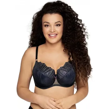 Podprsenka Dámská podprsenka 1950 Glam rock - AVA černá 75/D