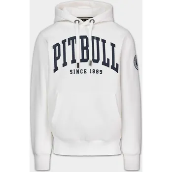 Pánská mikina PitBull West Coast Pánská mikina NORTON KP - bílá - PWC_PMNORTON_WHT Velikosti: M