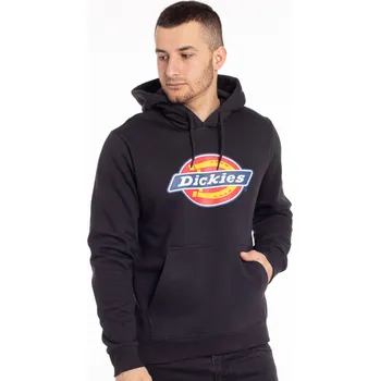 Pánská mikina Mikina S Kapucí Dickies Icon Logo Black - M