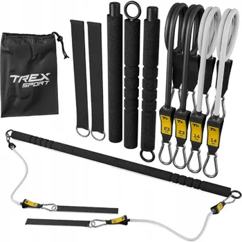 Zider Posilovací gumy s hrazdou - Trex