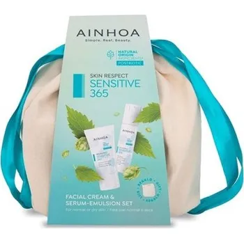 Pleťový krém Ainhoa Sensitive Set II - Krém 50 ml + sérum-emulze 50 ml Dárková sada