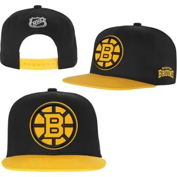 Kšiltovka Outerstuff Dětská kšiltovka Boston Bruins NHL Essentials Flatbrim Snapback