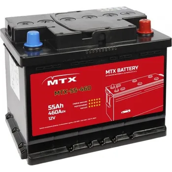 Autobaterie Autobaterie 12V /55 Ah - MTX BATTERY 460EN P+ 242X175X190
