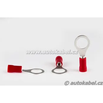 Kabelové oko Kabelové oko M8 červené