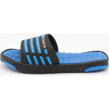 Dámské pantofle SAMLUX® Dámské pantofle 1521A black blue Barva: Navy, Velikost: 37