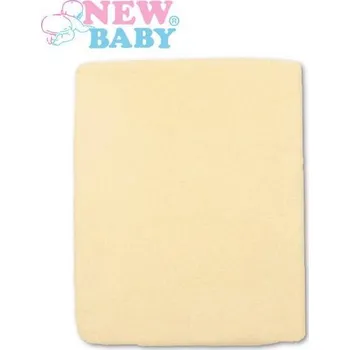 Nepromokavé prostěradlo New Baby 120x60 béžové