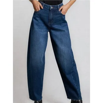 Dámské džíny Sinsay - Džíny balloon - námořnická modrá - 894FI-59J - 894FI-59J-32