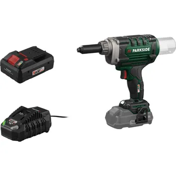 Příslušenství k nářadí PARKSIDE® Aku nýtovačka PBNSG 20-Li A1, Smart 4 Ah