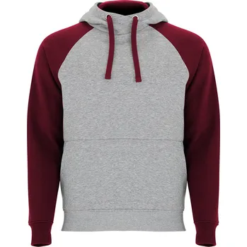 Pánská mikina Roly Dětská/unisex mikina Badet Velikost: 3XL, Barva: šedá-vínová