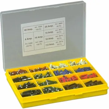 Autopojistky Pojistky 600 ks