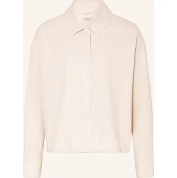 Dámské tričko Calvin Klein Dámská Pyžamová Košile Flannel Sleep Z Flanelu,...