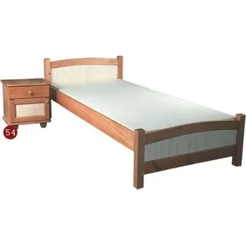 Postel ZEVYT-NABYTEK Postel z masivu a ratanu K62, 120x200