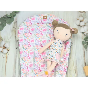 Podložka do kočárku prodloužená (Botanicus, merino beránek)