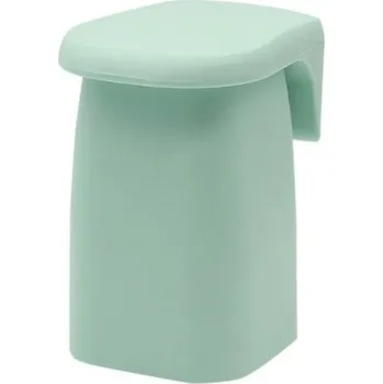 Péče o chrup Magnetický přísavný držák na ústní vodu a zubní kartáček 10,5x6,5 cm Nástěnný organizér do koupelny Sprchový odtok Koupelnové příslušenství zelená