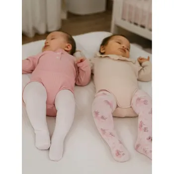 Dívčí spodní prádlo Sinsay - Sada 2 punčocháčů - pastelová růžová - 974FZ-03X - 974FZ-03X-U80